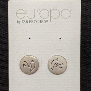 Far Fetched Europa NWOT Sterling Silver Earrings